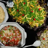 Buffet montado pelo serviço da Chef Carine Leis no Espaço Big House — foto 2