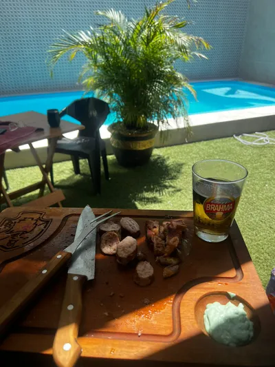 Resenha e churrasco no Espaço Big House, Penha RJ