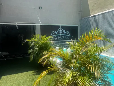 Área externa do Espaço Big House, Penha RJ